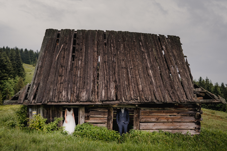 Ania i Adam | Kiedy w górach pada deszcz | Sesja ślubna 67