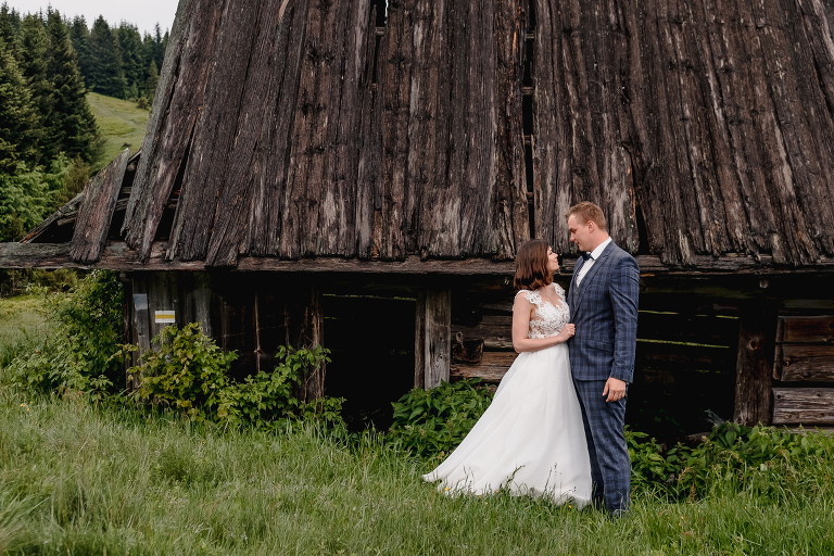 Ania i Adam | Kiedy w górach pada deszcz | Sesja ślubna 71